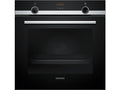 Horno - Siemens HB514AER4, Multifunción, Hidrolítica, 71 l, 60 cm, Cristal negro