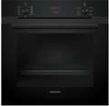 Siemens HB234ABB3 IQ300 Horno eléctrico, 71 L, aire caliente 3D Plus, acero inoxidable negro