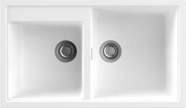 Fregadero Nodor NorGranite 86.50 2B WH referencia 4072