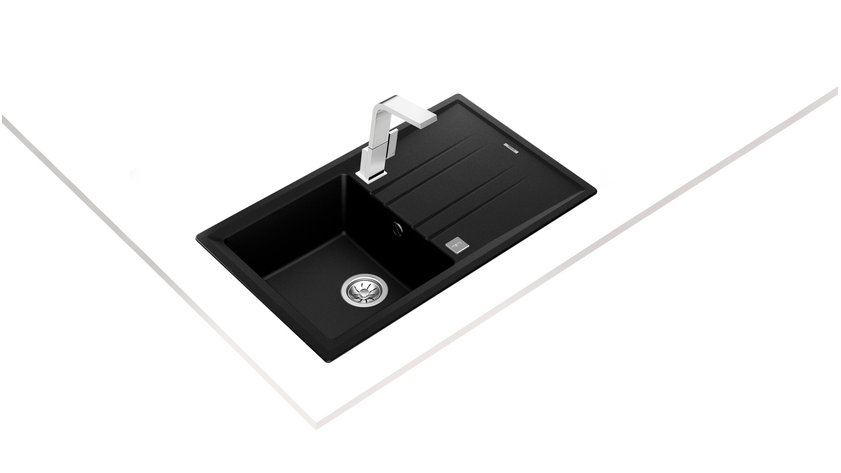 Imagen 2 de fregadero Stone 50 B-TG 1C 1E Carbon de Teka
